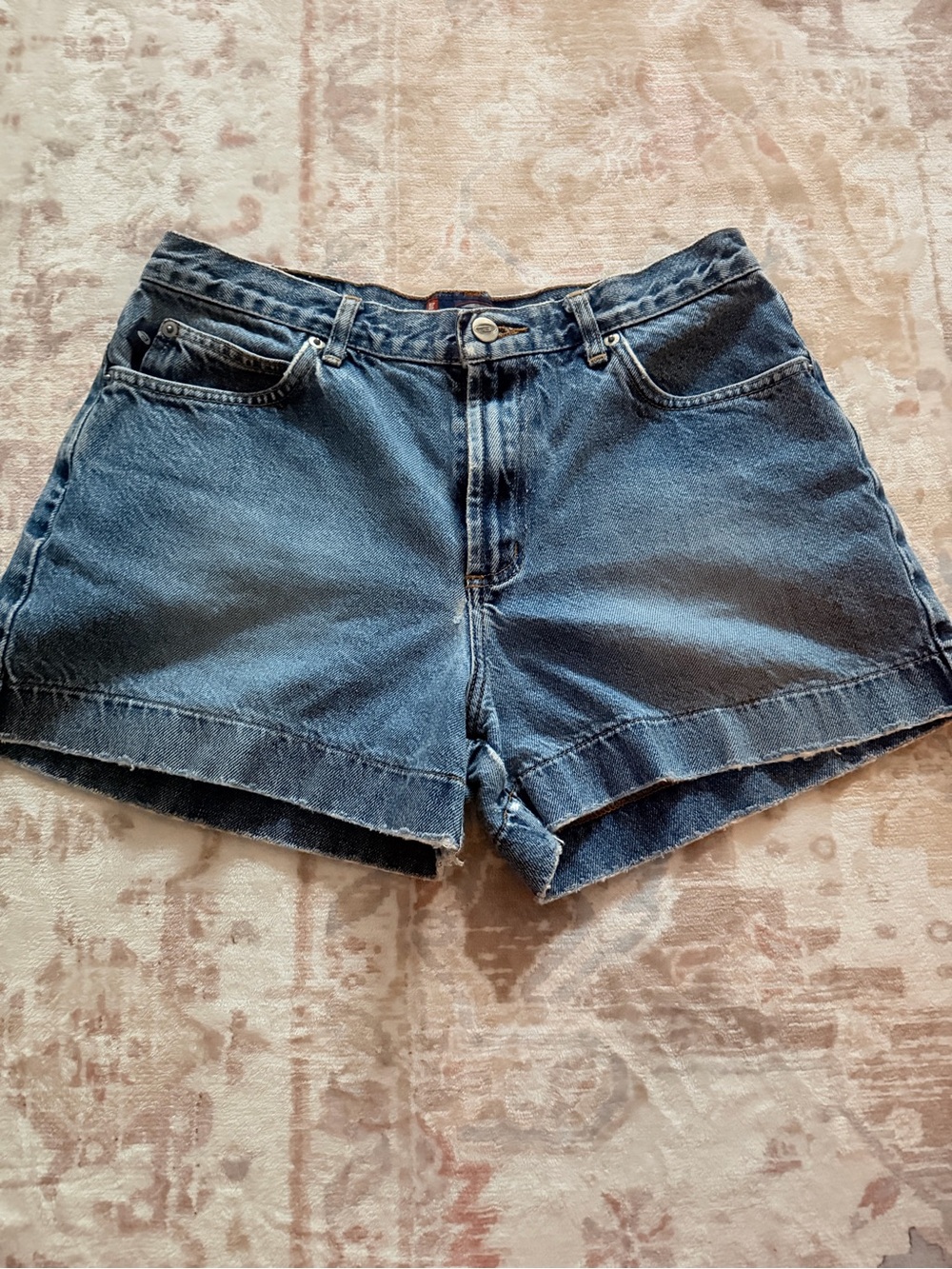BONGO Dark Blue Denim Cutoff Shorts